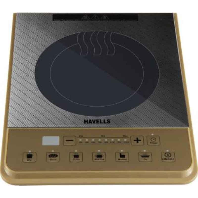 Havells 1600W Insta Cook PT Gold Induction Cooker, GHCICBLK160