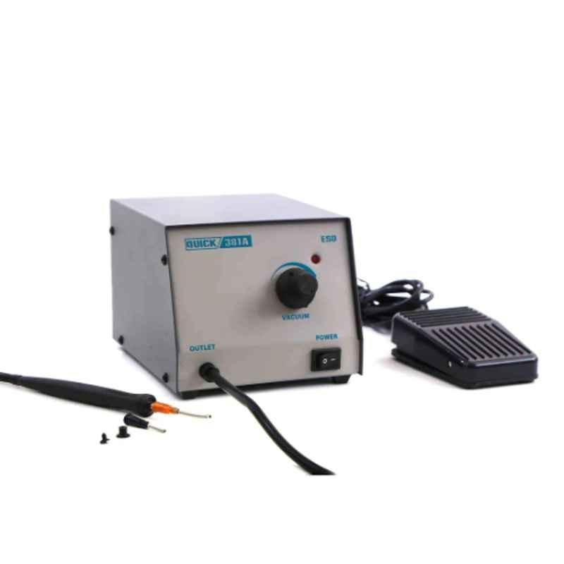 Quick 7W LCD Display Vacuum Pickup Soldering Station, 381A