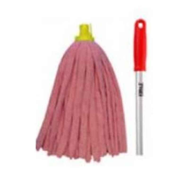 Amsse RMM 1002 Round Mop Cotton with Cap-Microfiber (Pack of 5)