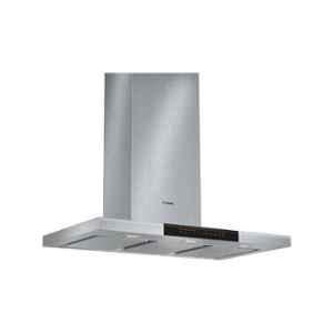 Bosch Serie-8 269W Stainless Steel Wall Mounted Cooker Hood, DWB091K50, Size: 90 cm