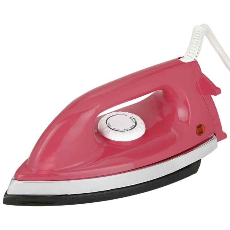 Realtec Steelco 750W Stainless Steel Red Dry Iron