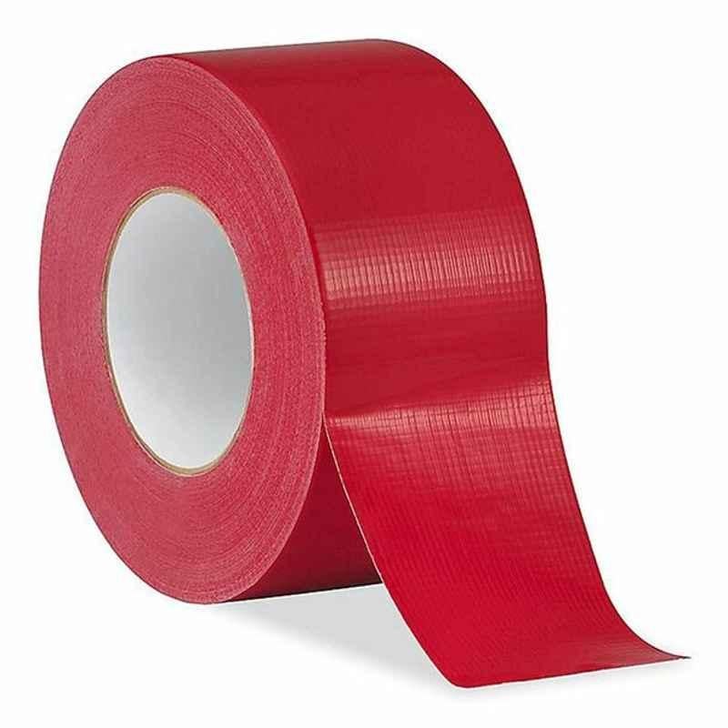Apac Binding Tape, 48 mmx50 Yards, Red, 12 Rolls/Pack
