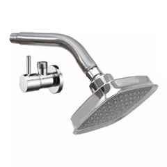Fastgear 2 Pcs Turbo Stainless Steel Silver Chrome Finish Bathroom Faucet Set, FG2095