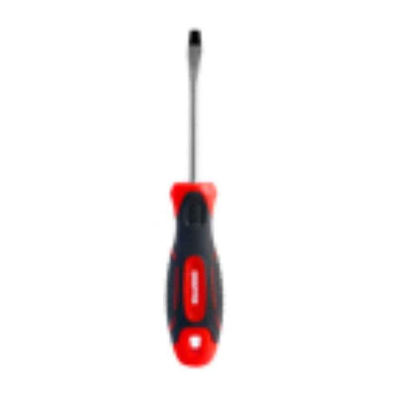 Geepas 75mm CrV Red & Black Slotted Precision Screwdriver, GT59087