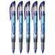 PENAC ROLLER 0.7mm Plastic Blue Ball Pen, WP0201-03PO5 (Pack of 5)