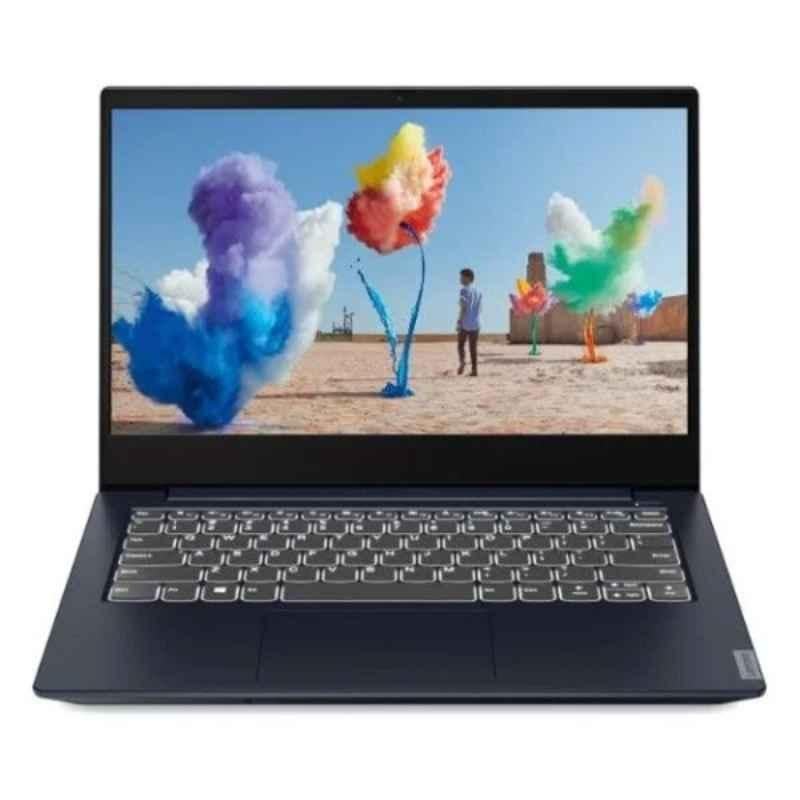 Lenovo IdeaPad S340 Blue Laptop with 10th Gen Intel Core i5-1035G1/4GB/256GB SSD/Win 10 & 14 inch FHD Display, 81VV0097AX