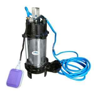 Malhar Mono-Block 1HP Single Phase Vertical Sewage Submersible Centrifugal Pump, WTESP-115F