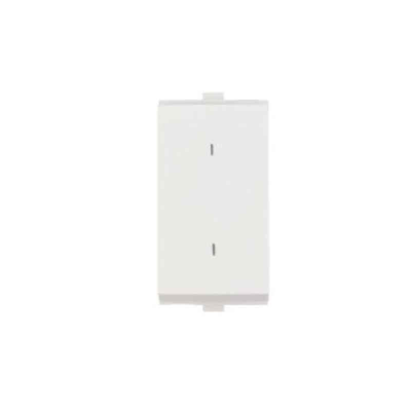 Anchor Penta 6A 2 Way 1 Module White Switch, 65002 (Pack of 20)