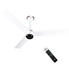 Luker Crown Plus 32W 350rpm White & Copper 5 Star 3 Blade BLDC Ceiling Fan with Remote & 3 Years Warranty, Sweep: 1200 mm