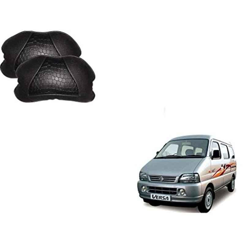 Kozdiko 2 Pcs Memory Foam Black Neck Rest Cushion Pillow Set for Maruti Versa