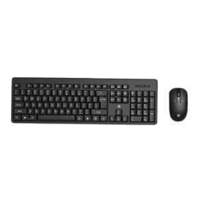 HP KM200 Black Wireless Keyboard & Mouse Combo, 7J4G8AA