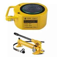 Voltz Tools Fpy-100700 Hydraulic Cylinder Jack 100T Ultrathin Cylinder Ram Stroke 18Mm, VOL-OHLEX2