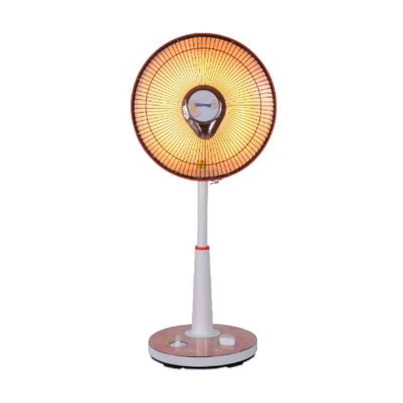 Geepas 950 & 475W White & Orange Halogen Stand Heater, GRH9547