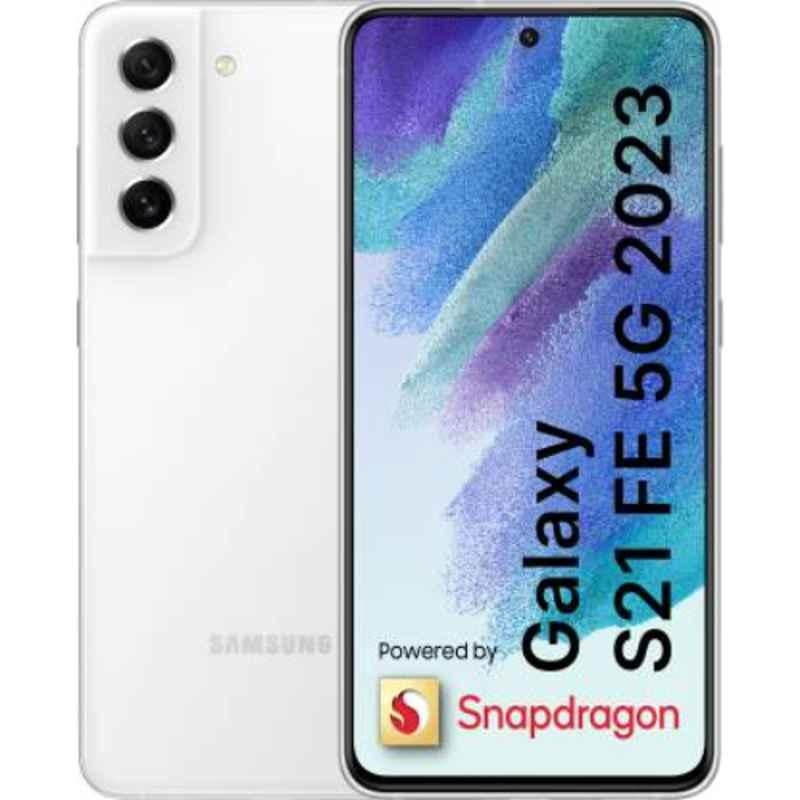 Samsung Galaxy S21 FE 6.4 inch 8GB/256GB 4500mAh White 5G Smartphone, SMG990