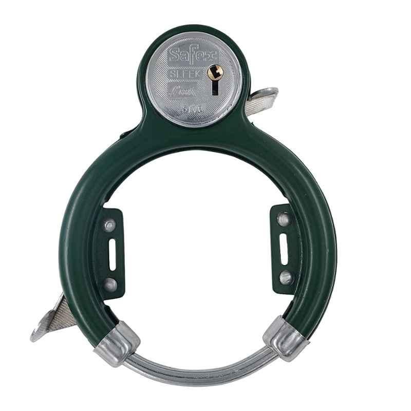 Buy Link Safex Sleek Green Cycle Frame Lock with 2 Keys Online At Price ₹ 92