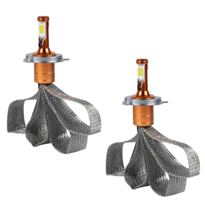 AllExtreme EXH4HB1 2 Pcs 60W HID LED Headlight Bulb Conversion Kit