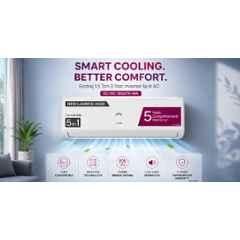 Godrej 1.5 Ton 3 Star White Split Inverter AC, HIC 18Q3TH WA