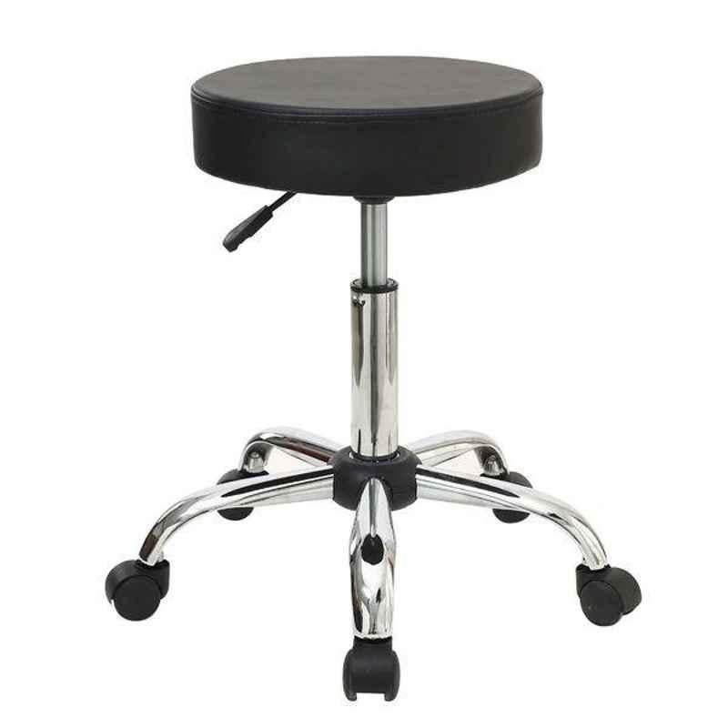 Caddy PU Leatherette Height Adjustable Bar Stool, DM123 (Pack of 2)