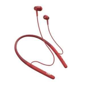 AXL Red In Ear Wireless Neckband Earphone with Mic, ABN-02-Red