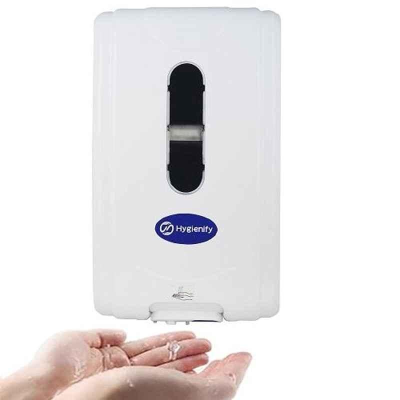 Hygienify 2000ml Touchless Hybrid Battery & Power Supply Operated Hand Sanitizer Dispenser, HY03