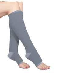 Tynor Compression Garment Leg Below Knee Closed Toe, Beige, Small
