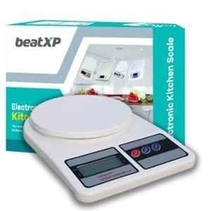 Pristyn Care beatXP 10kg White Digital Kitchen Weighing Scale with Backlit LCD