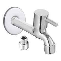 Fastgear Turbo Stainless Steel Silver Chrome Finish Bib Tap, FG1729 (Pack of 2)