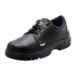 Acme Gravity Leather Steel Toe Black Safety Shoes, Size: 9