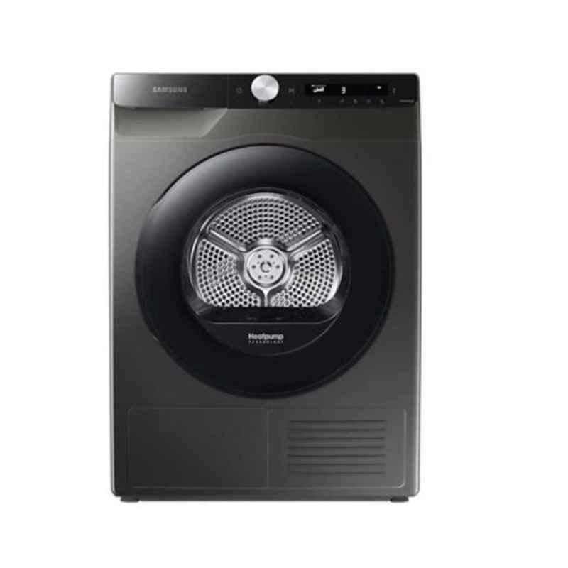 Samsung 9kg Inox Heat Pump AI Control Front Loading Dryer, DV90T5240AX-GU