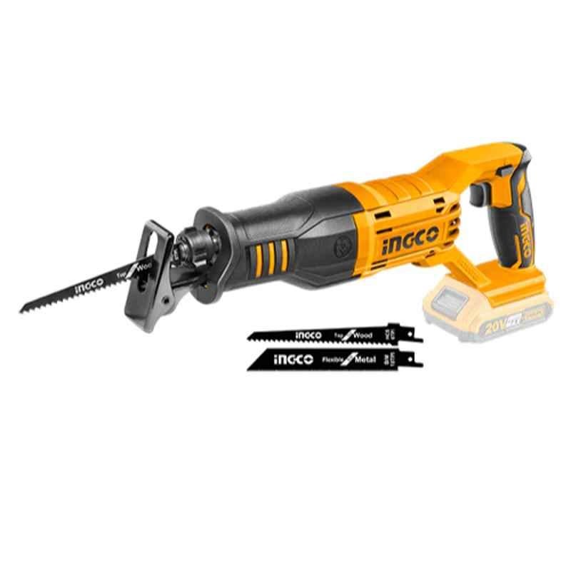 Ingco 20V 2800rpm Li ion Cordless Reciprocating Saw CRSLI1151