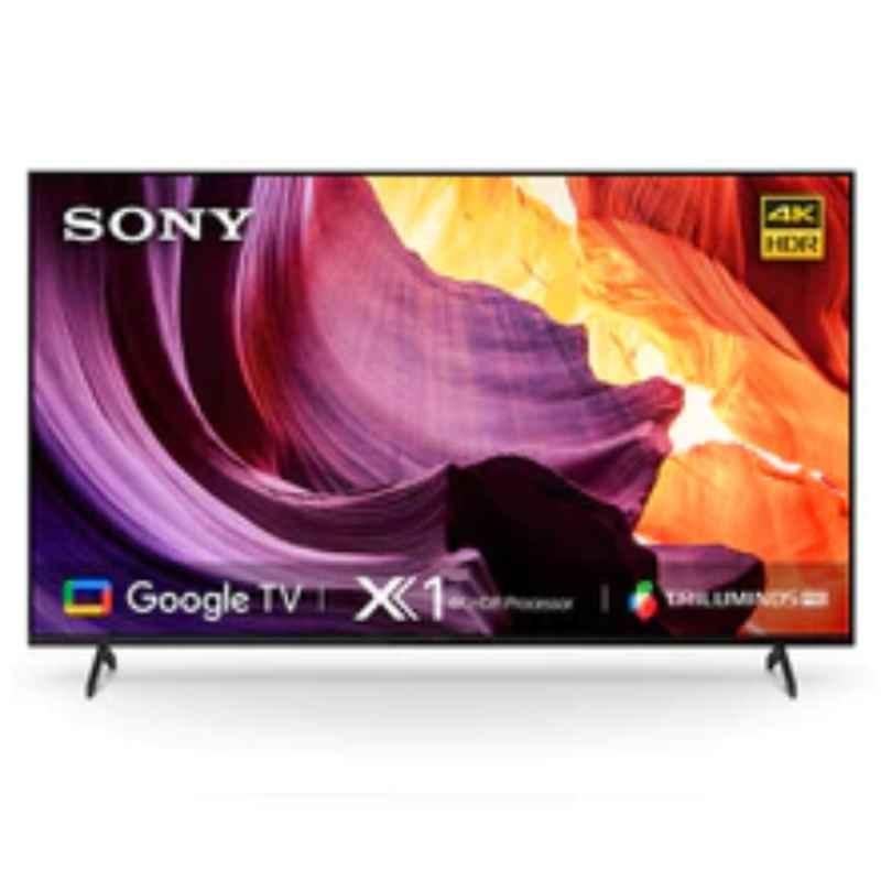 Sony Bravia 75 inch 4K Ultra HD Black Smart LED Google TV with Dolby Vision Atmos & Alexa Compatibility, KD-75X80K