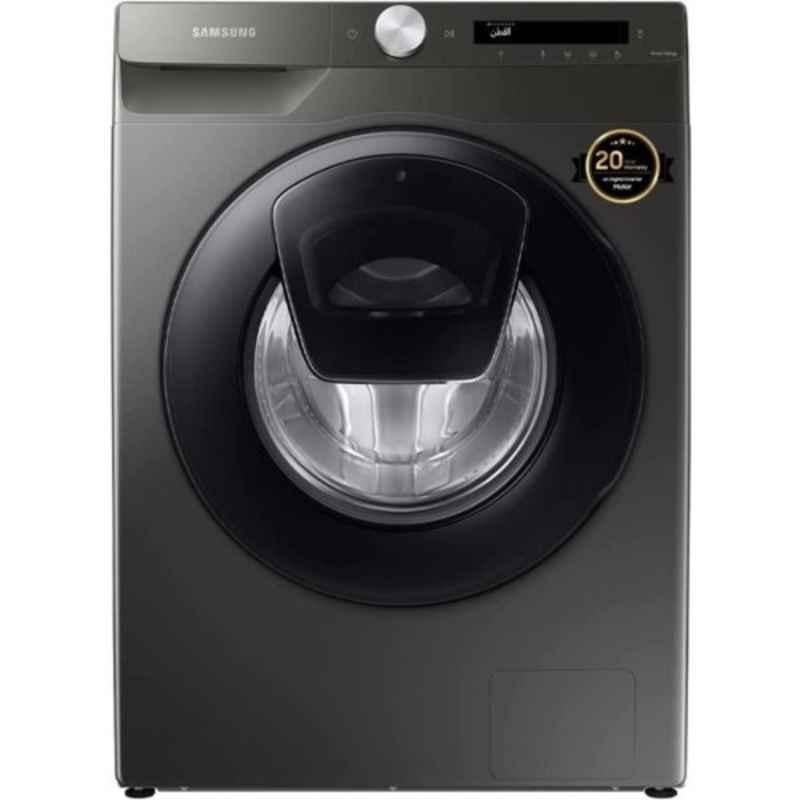 Samsung Ecobubble 9kg 1400 rpm 5 Stars Inox Front Loading Washing Machine with AI Control, WW90T554DAN-GU