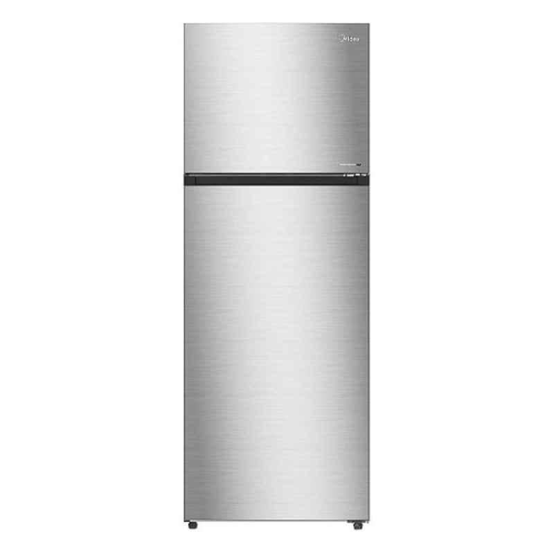 Midea 416L Silver Double Door Refrigerator, MDRT580MTE46