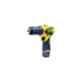 Cheston 10mm Dual Speed Cordless Drill Screwdriver Kit with 2 Batteries