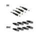Dahua 8 Pcs 5MP Bullet CCTV Security Camera, 8 Channel XVR, SMPS, BNC, DC Connector & 1TB Surveillance Hard Disc Kit