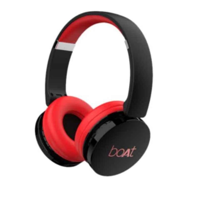 boAt Rockerz 370 Red Wireless Headset with Mic