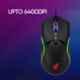 Redgear F-15 Black Wired Optical Gaming Mouse with Running RGB LEDs