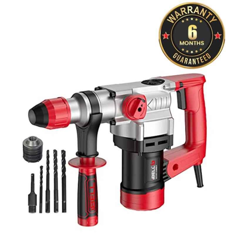 iBELL 26mm 1000W Red Heavy Rotary Hammer Drill with 6 Months Warranty, IBL RH28-101