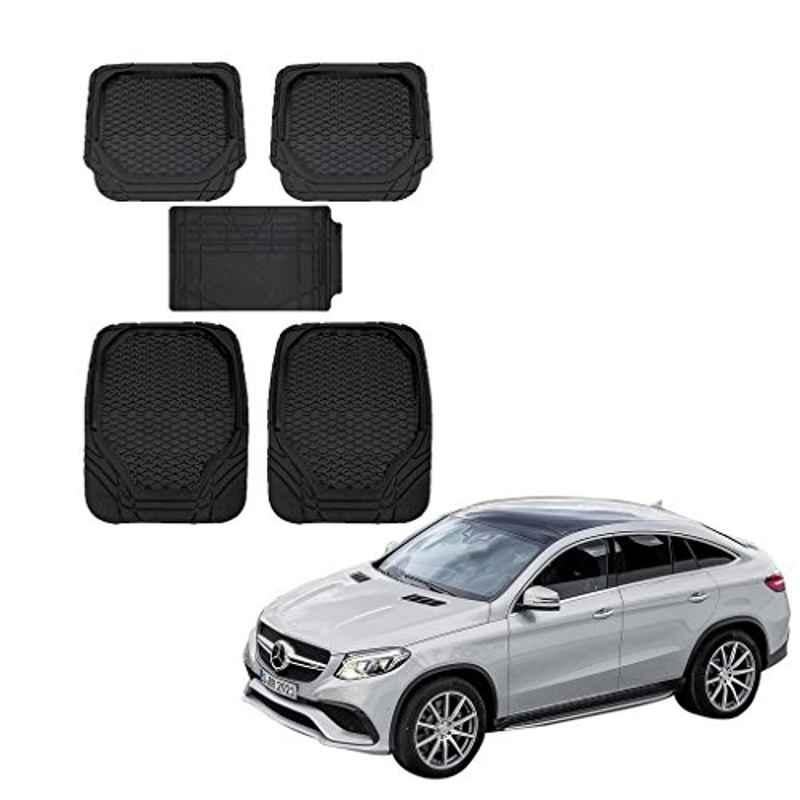 Kozdiko 8855TW 5 Pcs Rubber Black Rubber Car Mat Set for Mercedes Benz B-Class
