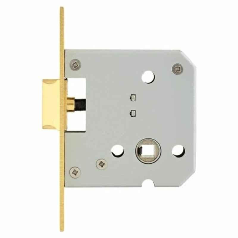 ACS 55mm Gold Stainless Steel Latch Door Lock Body, 55L-LCKBDY-SB
