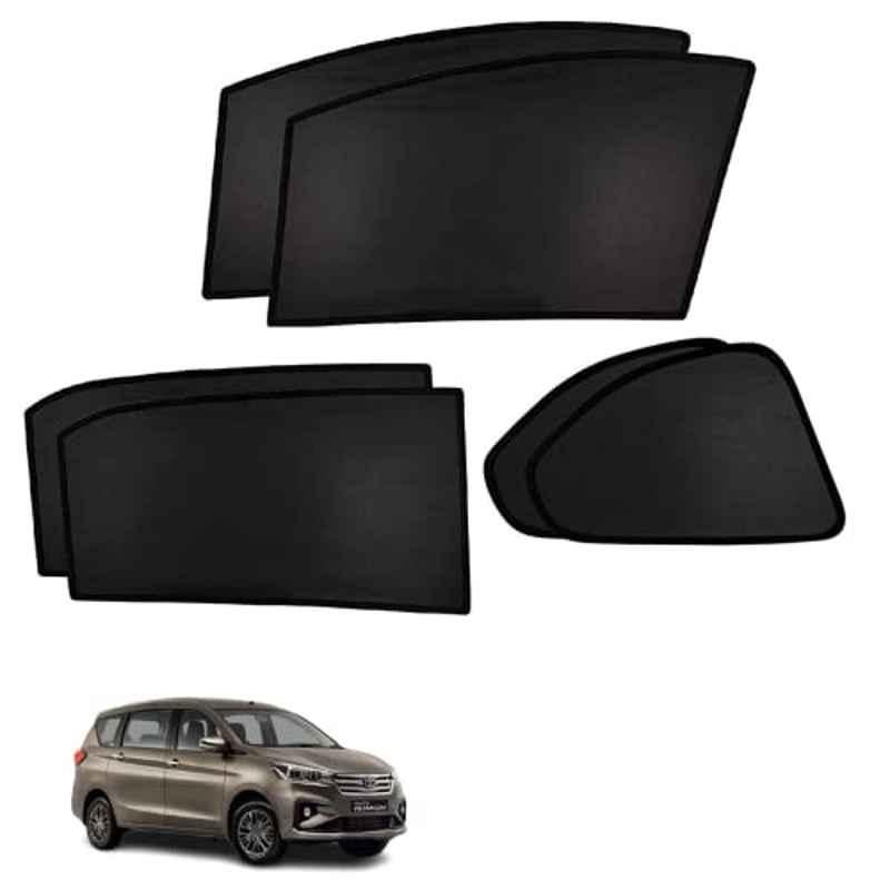 Kozdiko 4 Pcs Custom Fit Non Magnetic Curtains Mesh Car Sun Shade Set for Toyota Rumion