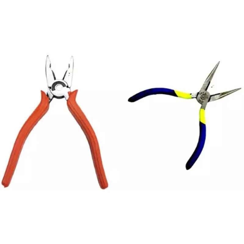 Sky Blue 2 Pcs 7.8 inch Groove Plier Combo, SBE_PLIER COMBO_582