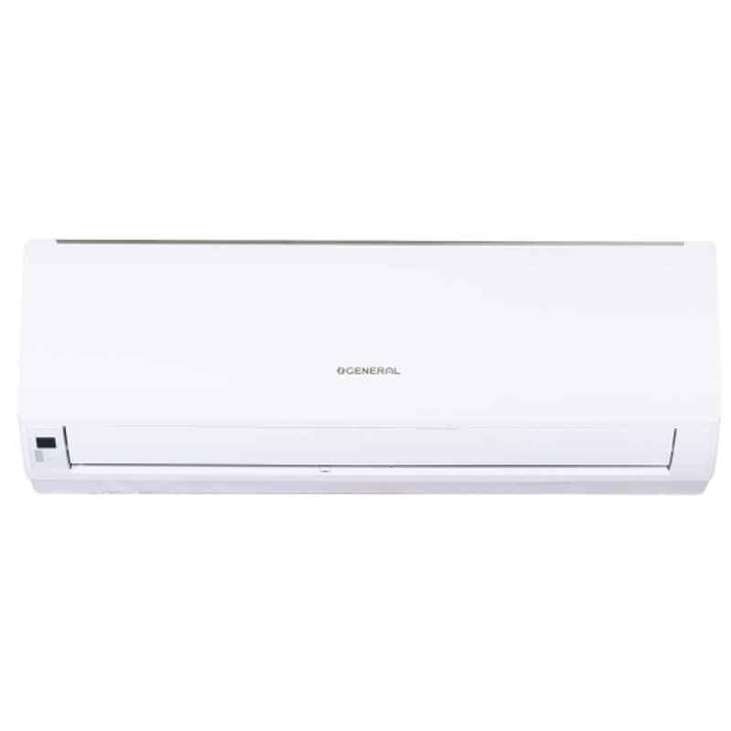 O General 1.5 Ton 3 Star White Non-Inverter Split AC with Copper Condenser, ASGA18BMAA-B