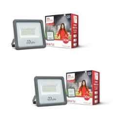 Murphy Genxt 30W 6500K Aluminium Cool White LED Flood Light for Outdoor (Pack of 2)