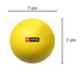 Besafe Forever Foam & Rubber Yellow Physiotherapy Hand Exercise Soft Stress Ball