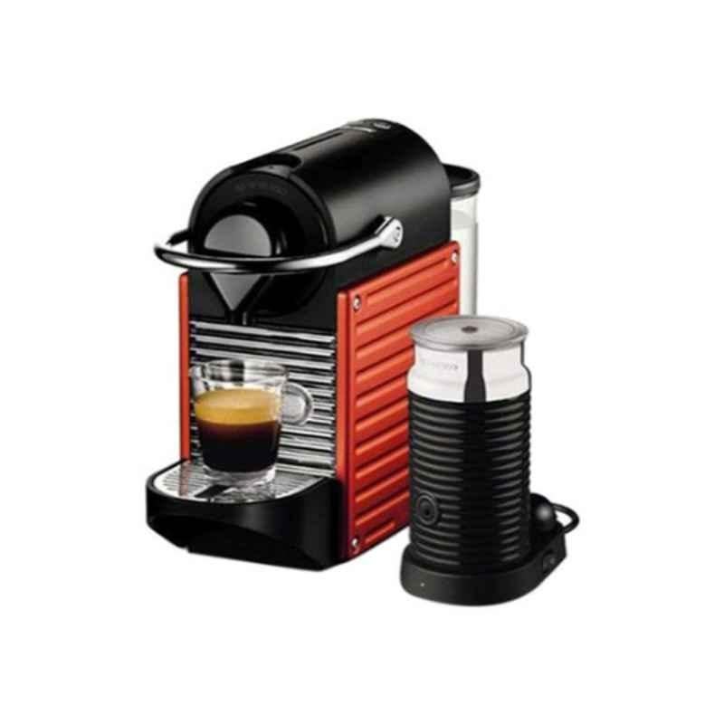 Breville 0.7 L 1260 W Red/Black Electric Nespresso Pixie Bundle, Bec400xr