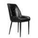 Teal Zone Modern Leather Black Dining Chair, 19002287