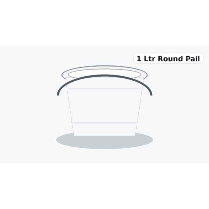 Avinya PP & LLDPE White 1 Litre, M-BKT-01L