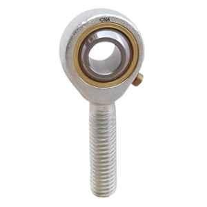 CNA POS 14 R Alloy Steel Right Male Thread Rod End Plain Bearing, 14x34x19mm (Pack of 4)