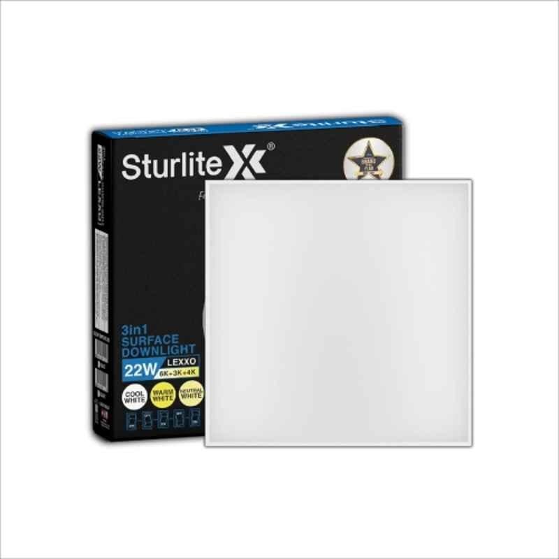 Sturlite Lexxo 22W 1980lm Cool White Square LED Surface Light